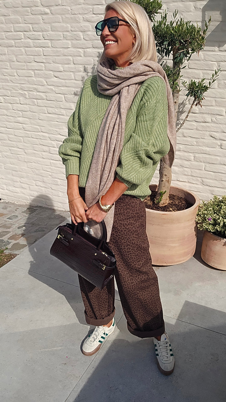 BO knit green