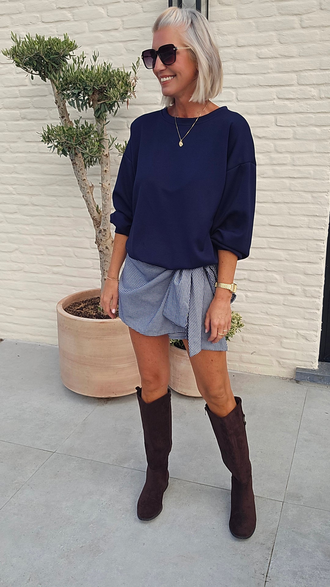 CATO sweatshirt navy