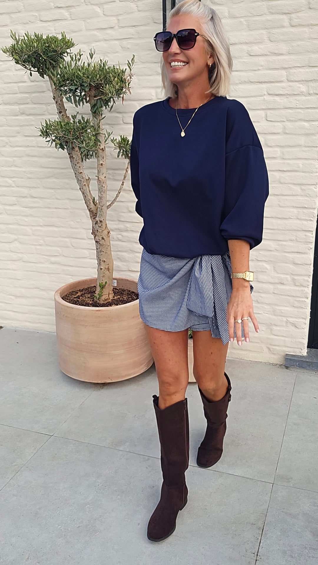 CATO sweatshirt navy