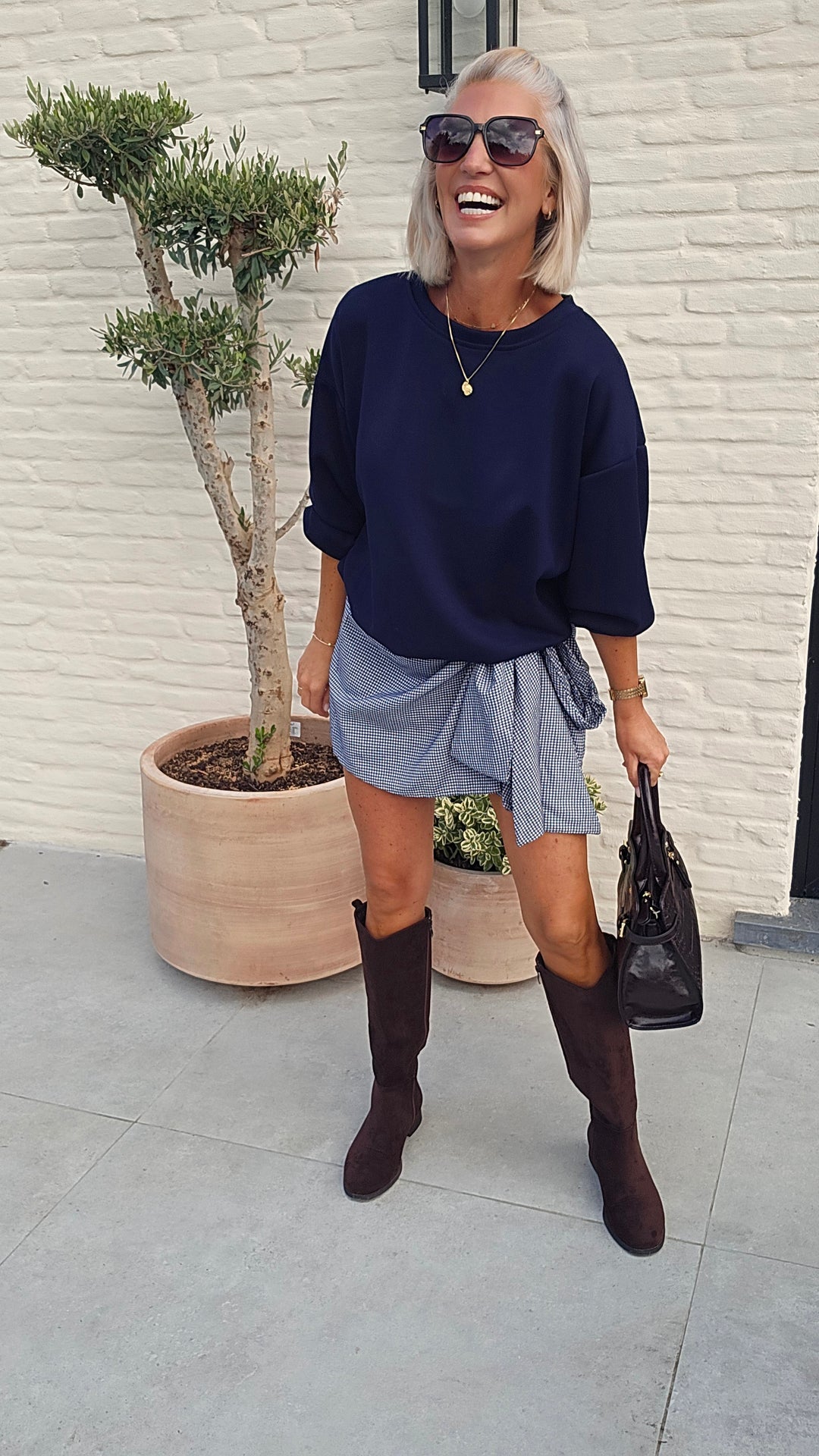 FEM skirt navy