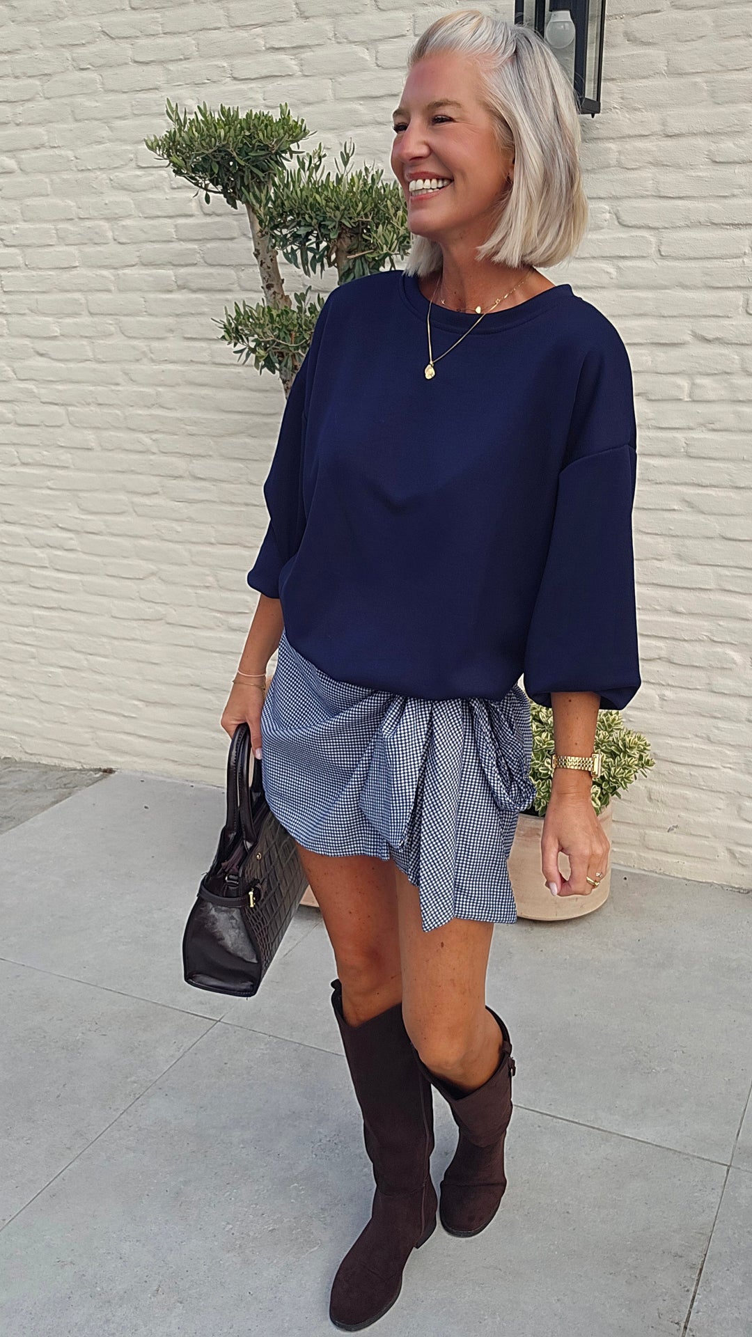 FEM skirt navy