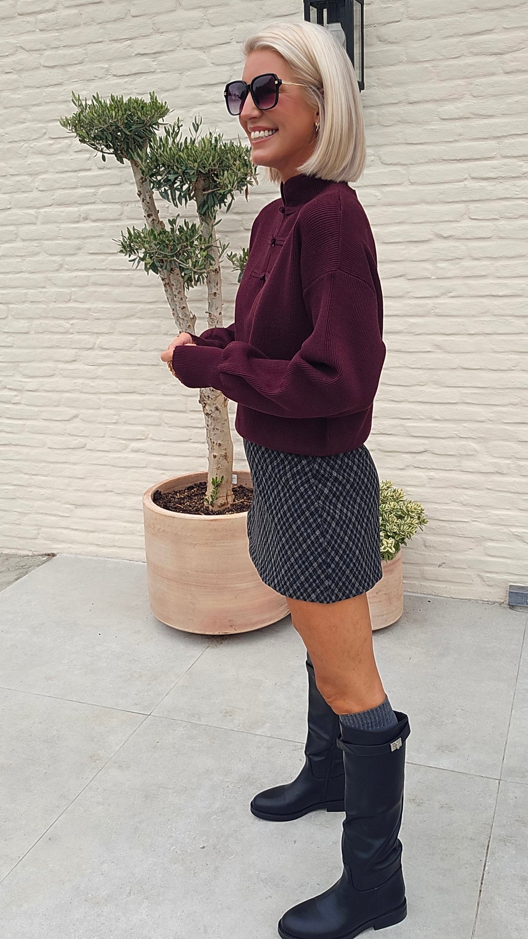 CEYLIN knit plum