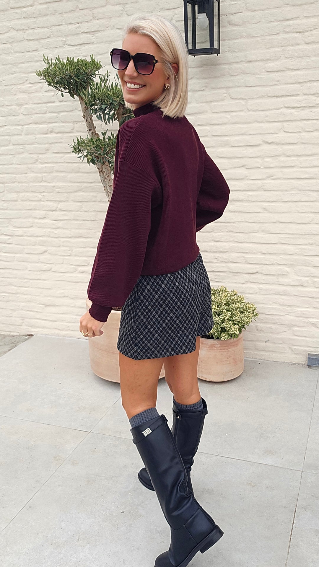CEYLIN knit plum