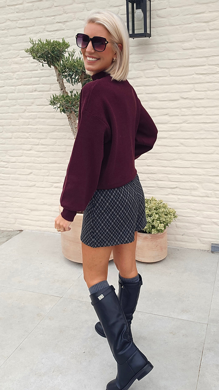 CEYLIN knit plum
