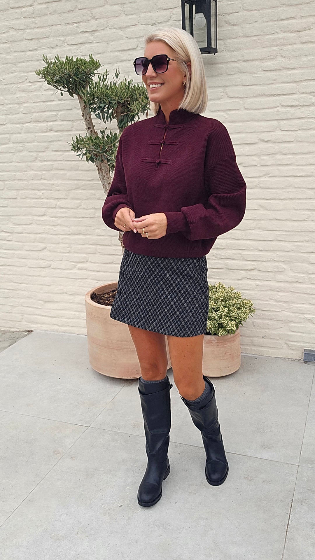 CEYLIN knit plum