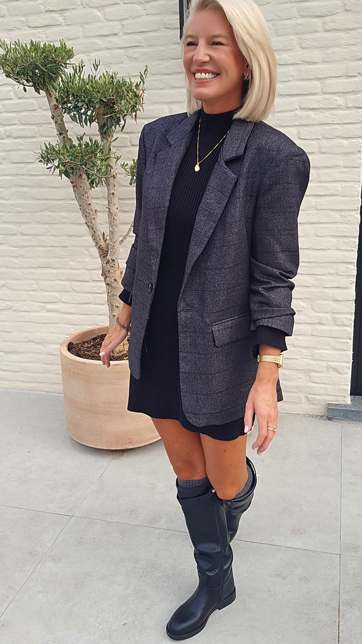 FAMKE blazer black