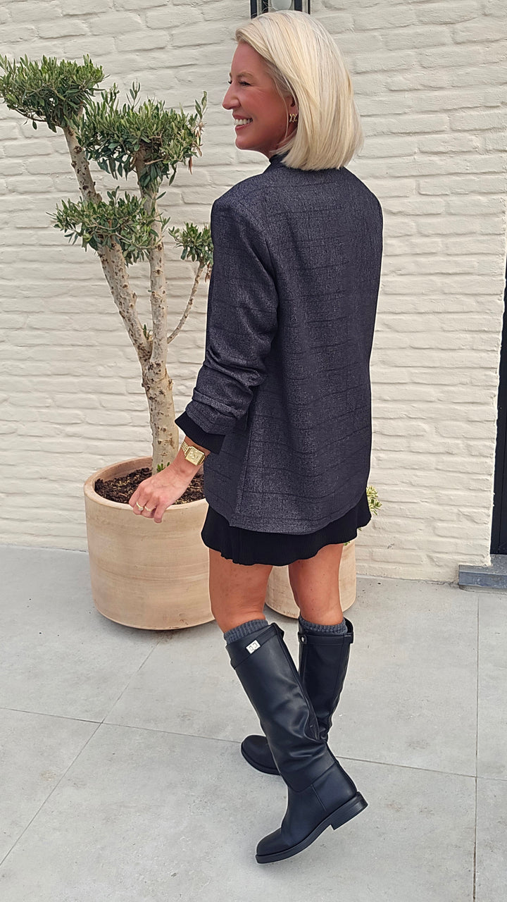 FAMKE blazer black