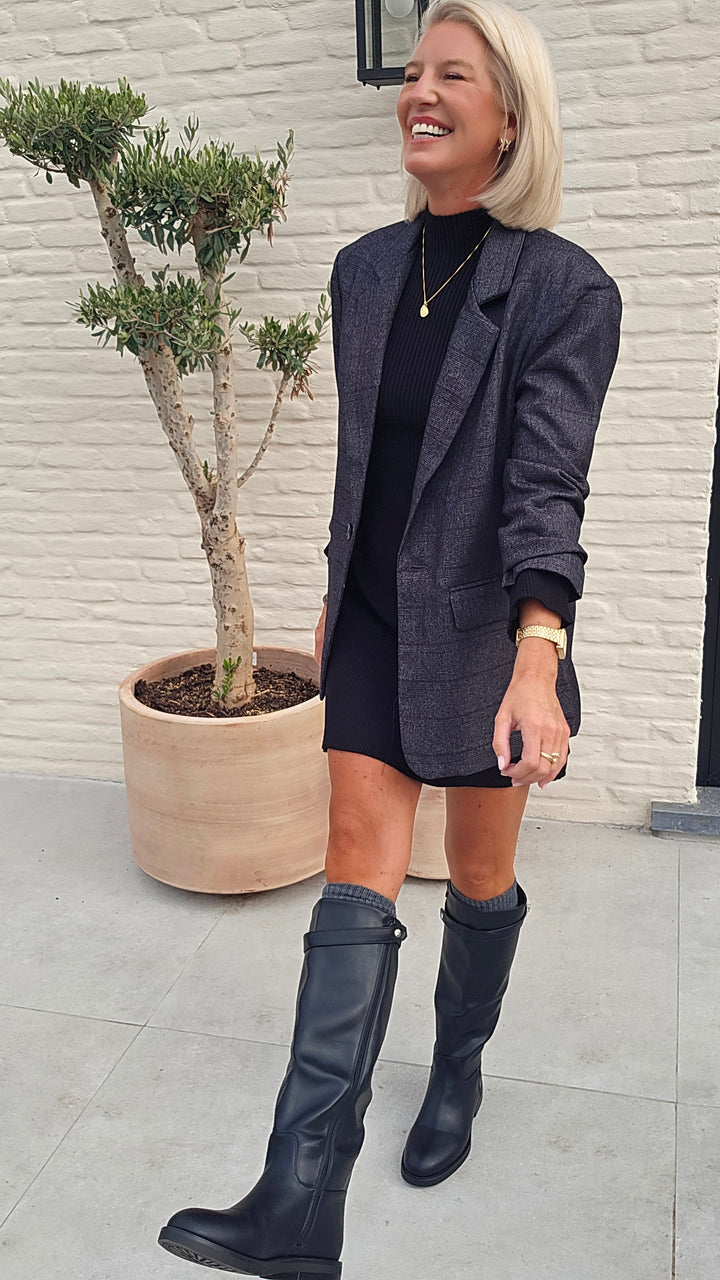 FAMKE blazer black