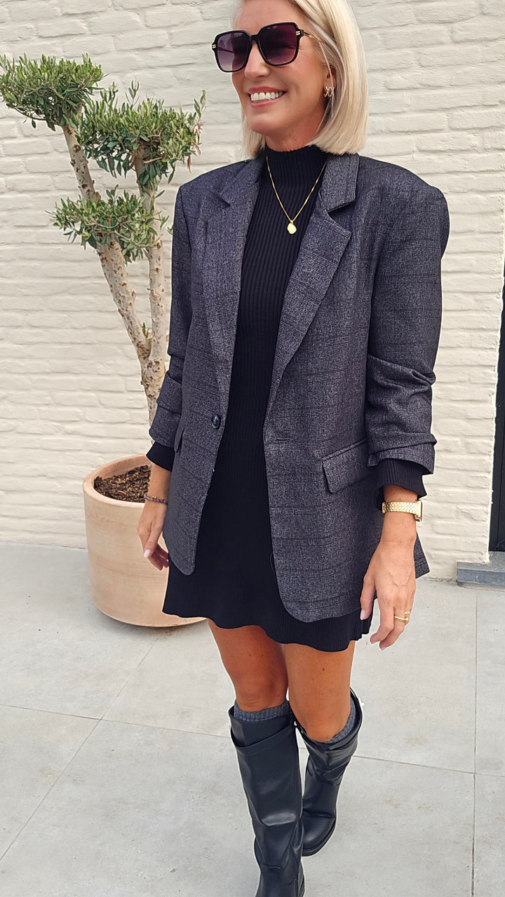 FAMKE blazer black