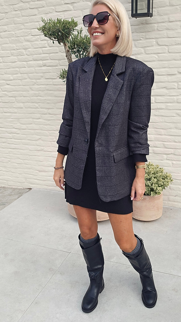 FAMKE blazer black