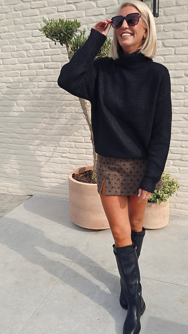 ESMA turtleneck knit black