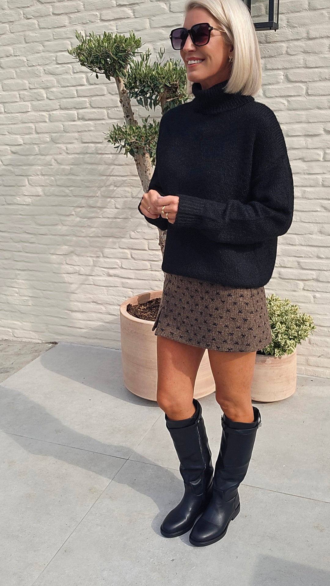 ESMA turtleneck knit black