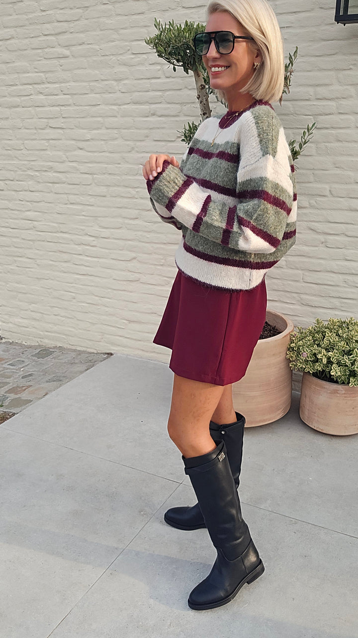 JARA skort burgundy