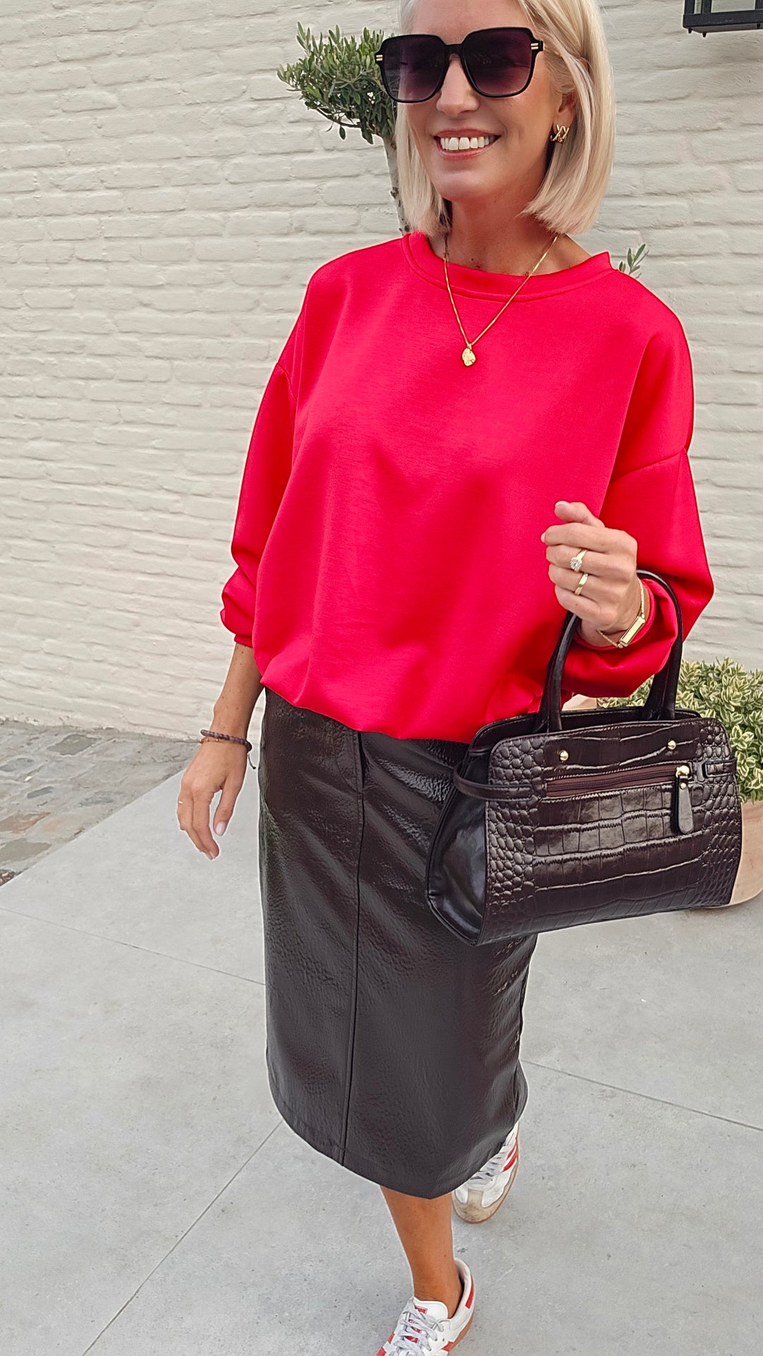 CATO sweatshirt red