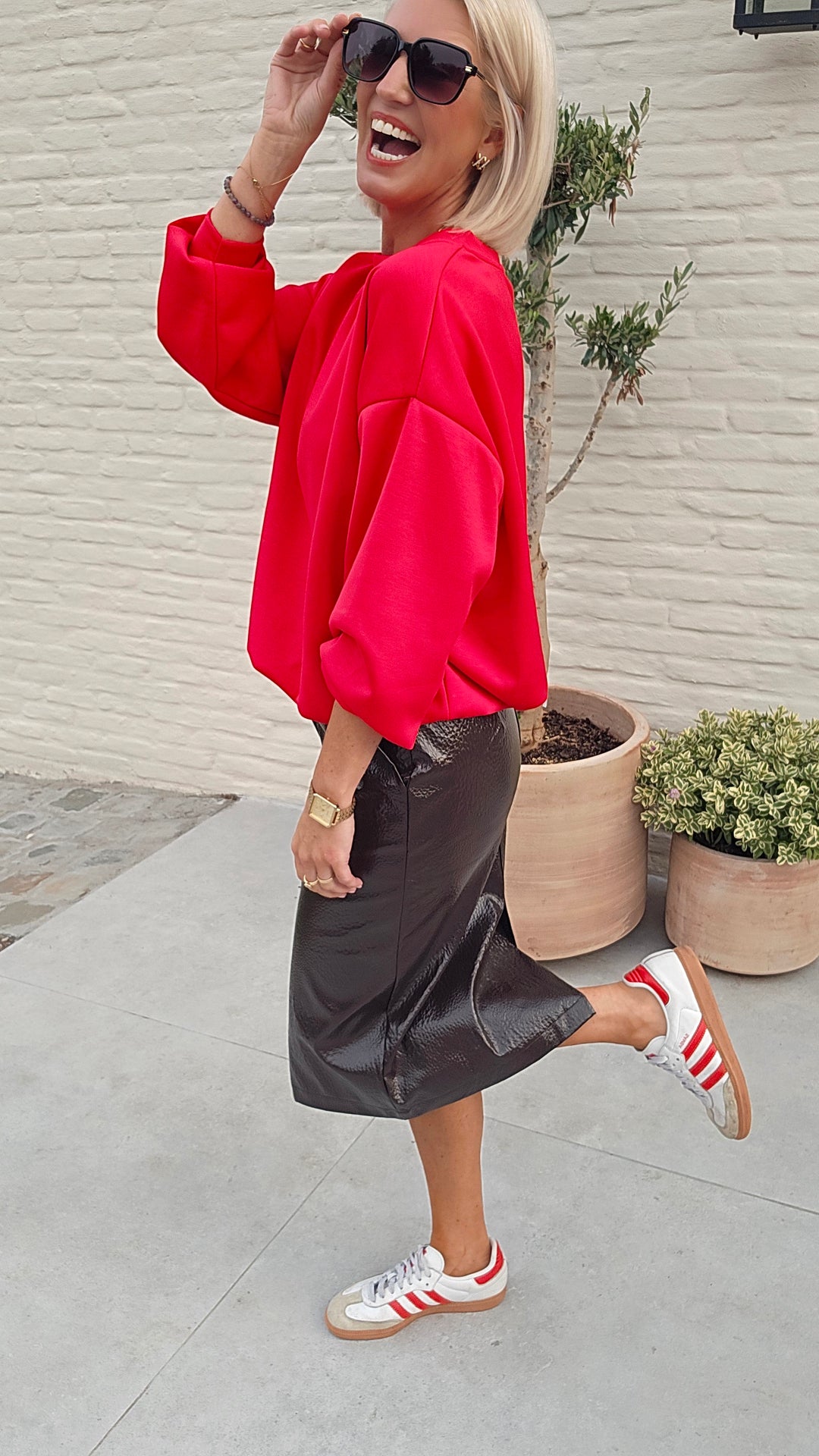 CATO sweatshirt red