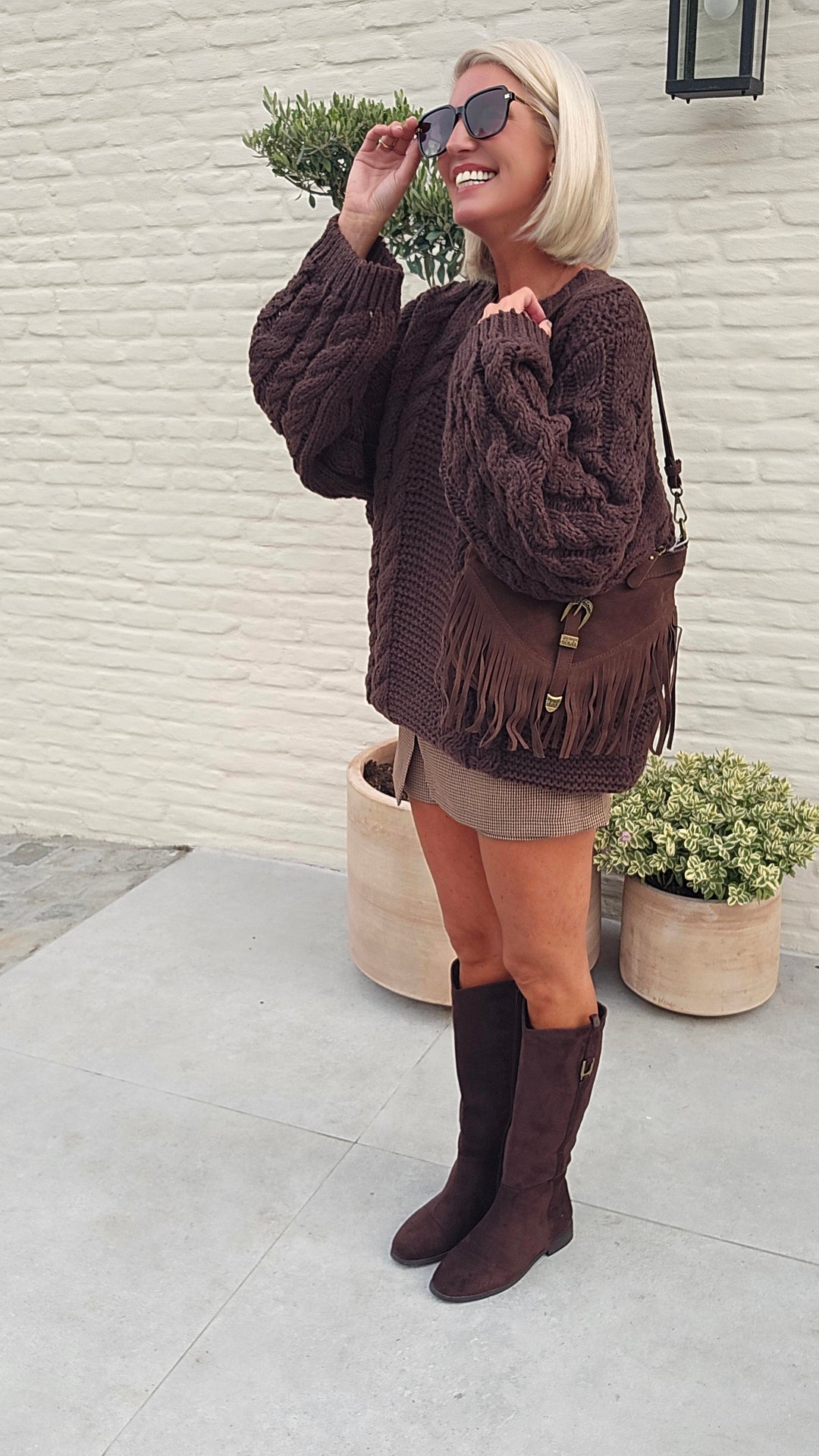DANA check skort