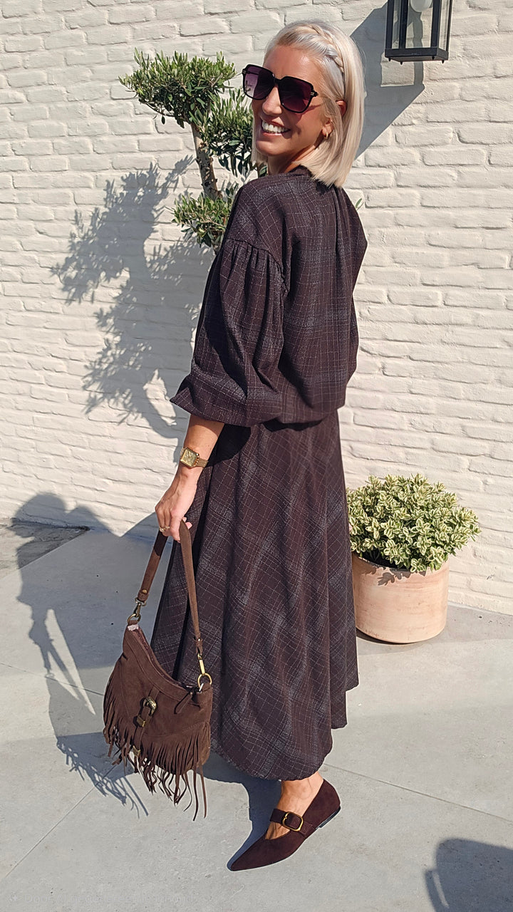 CACHA skirt chocolat