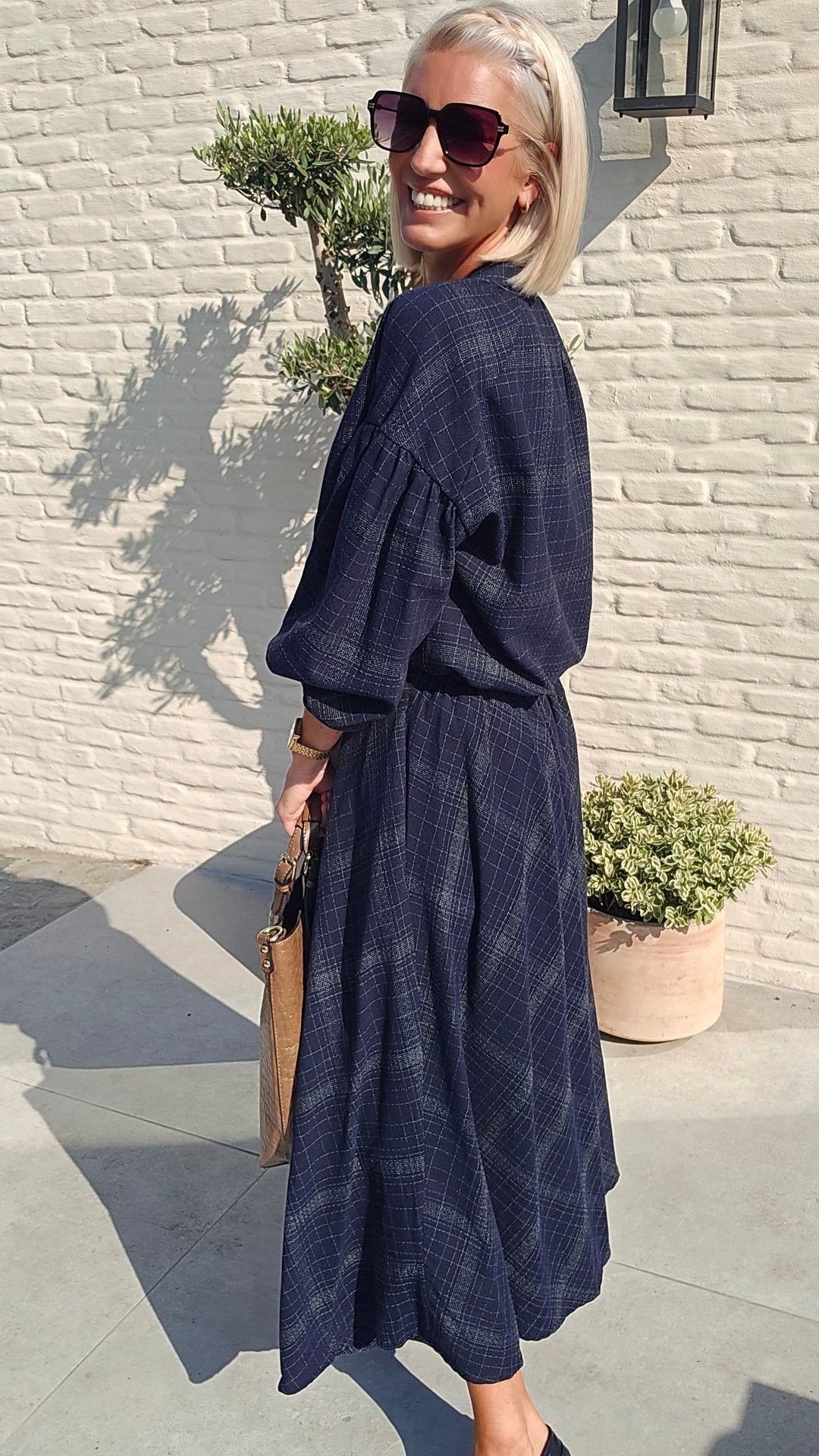 CACHA blouse navy