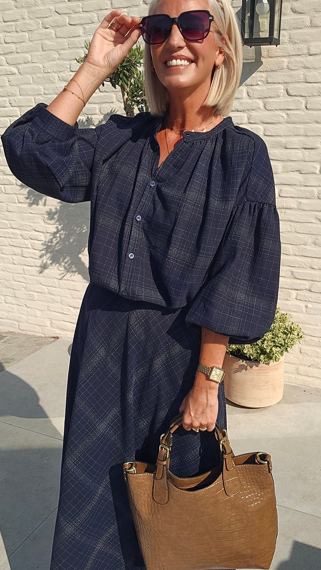 CACHA skirt navy