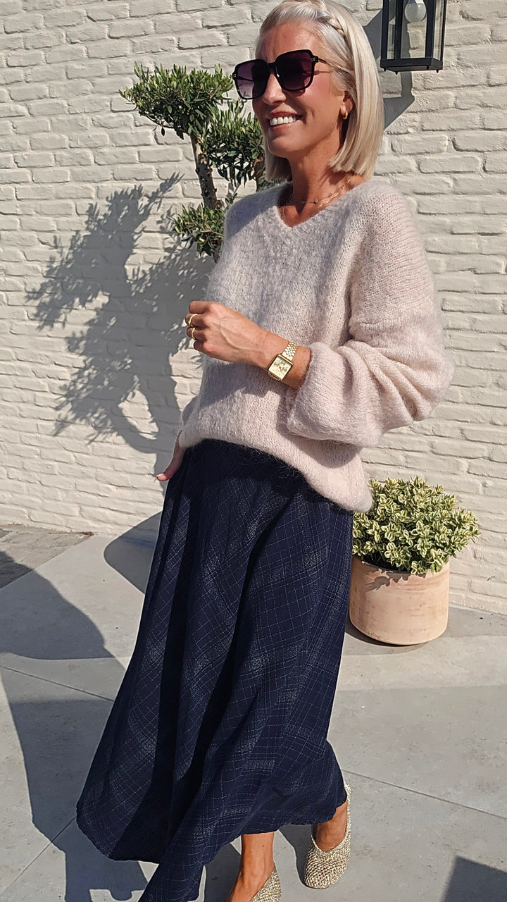 GIGI mohair knit beige
