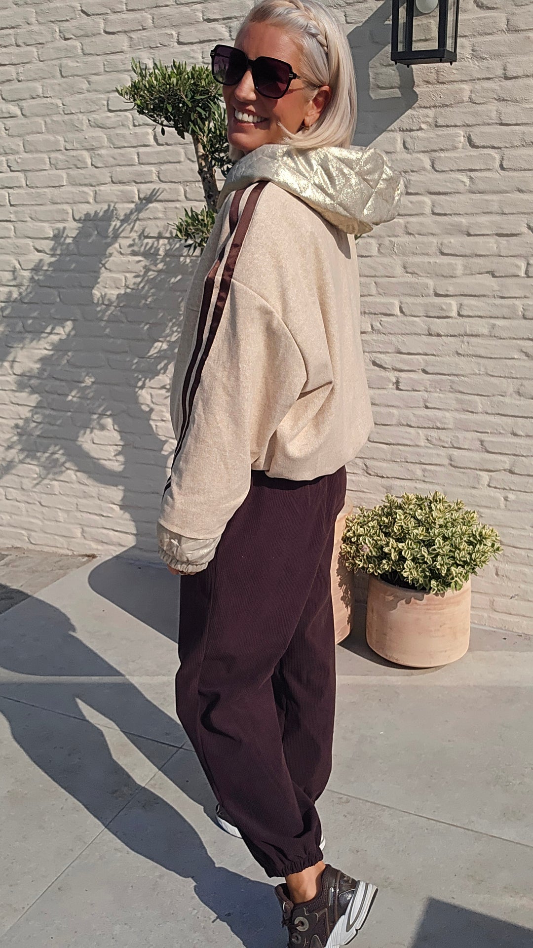 KENSI sporty jacket ecru