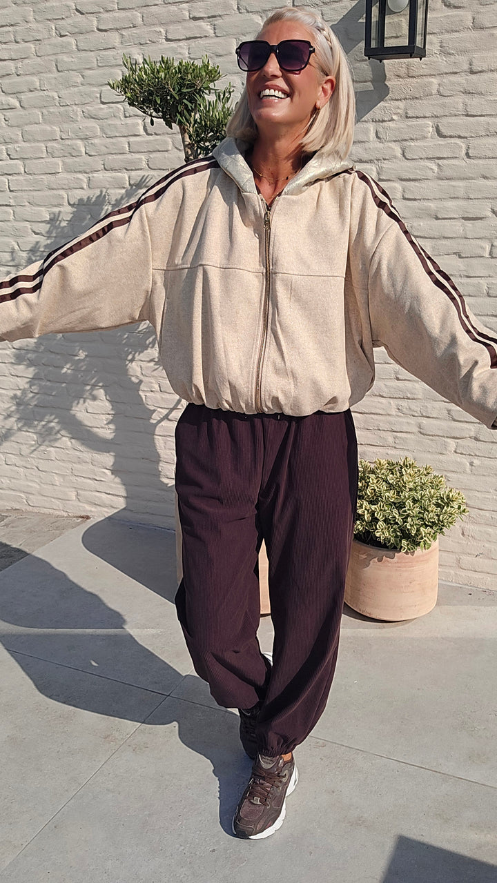 KENSI sporty jacket ecru