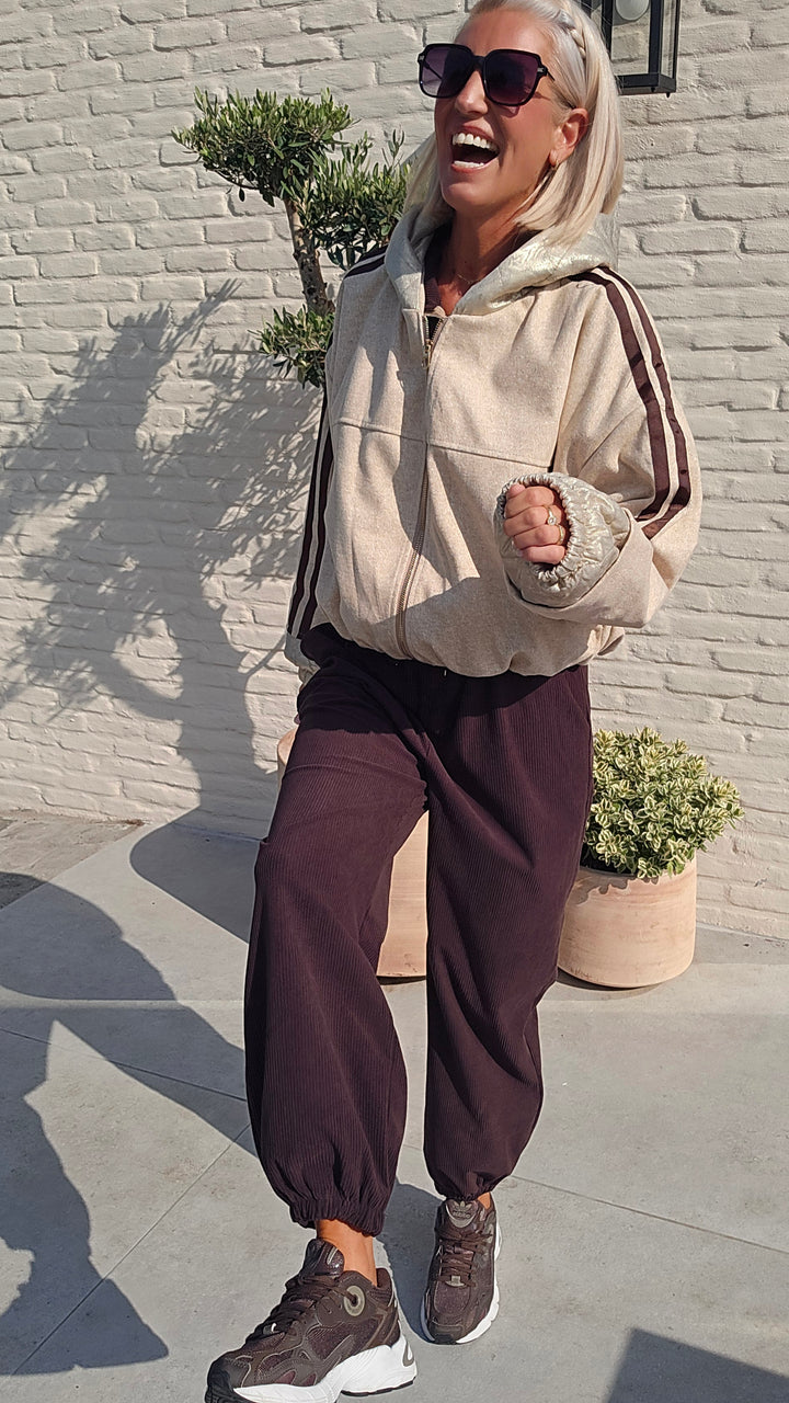 KENSI sporty jacket ecru