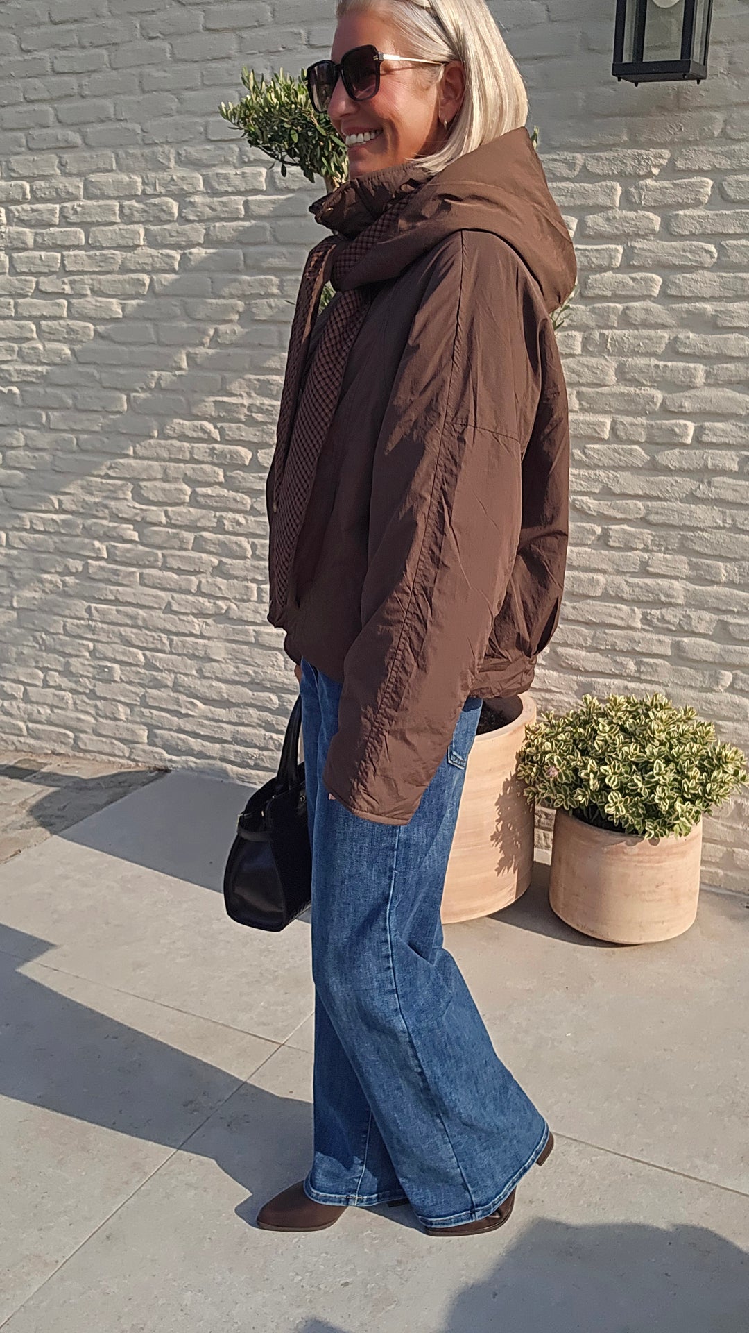 ANIEK coat chocolat