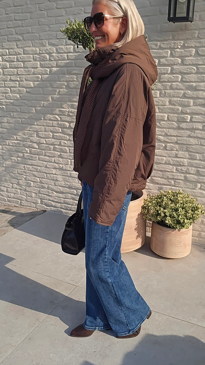 ANIEK coat chocolat