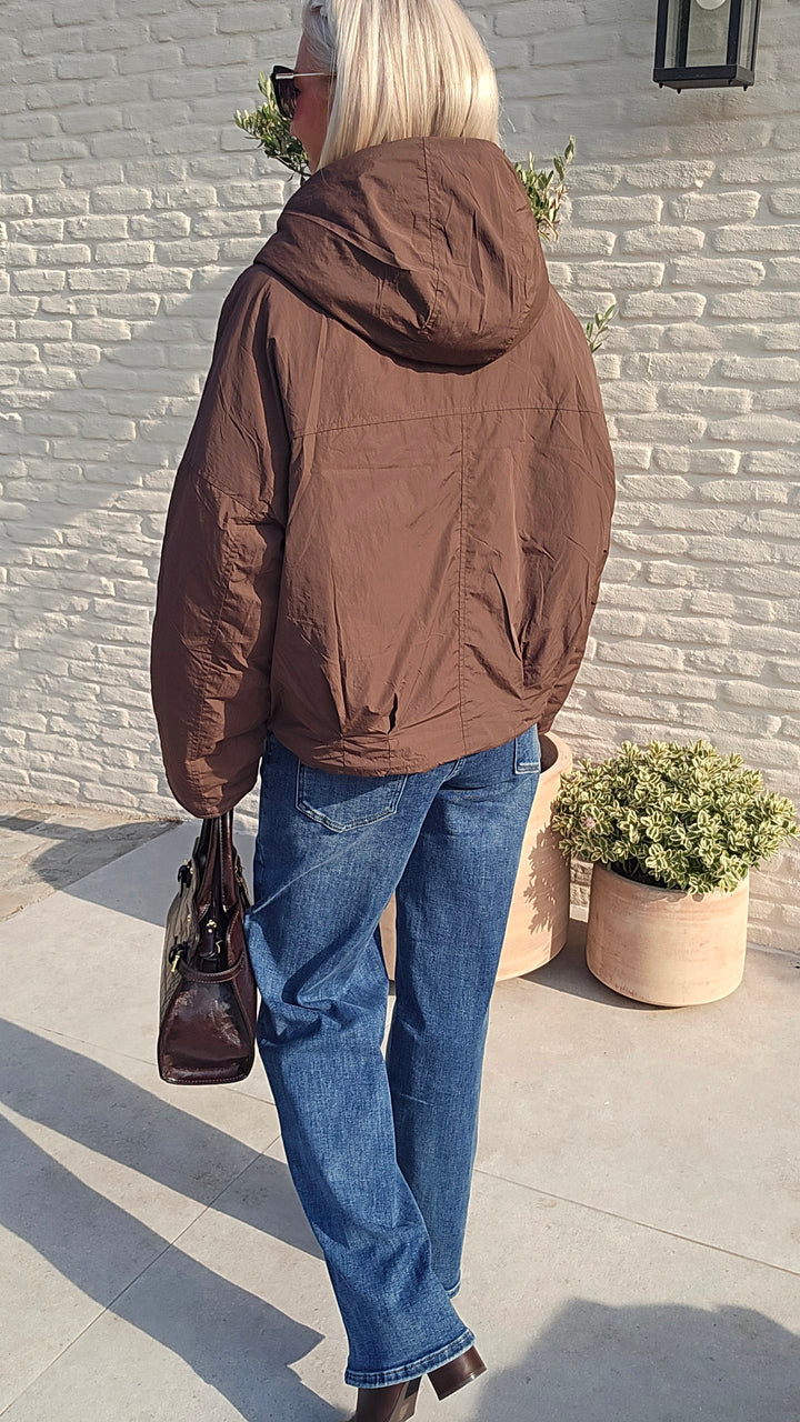 ANIEK coat chocolat