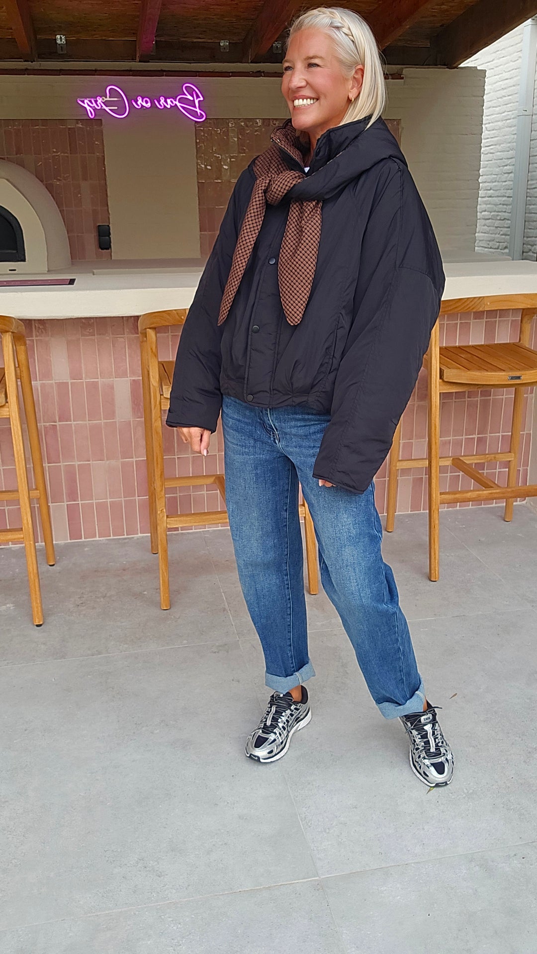 ANIEK coat black