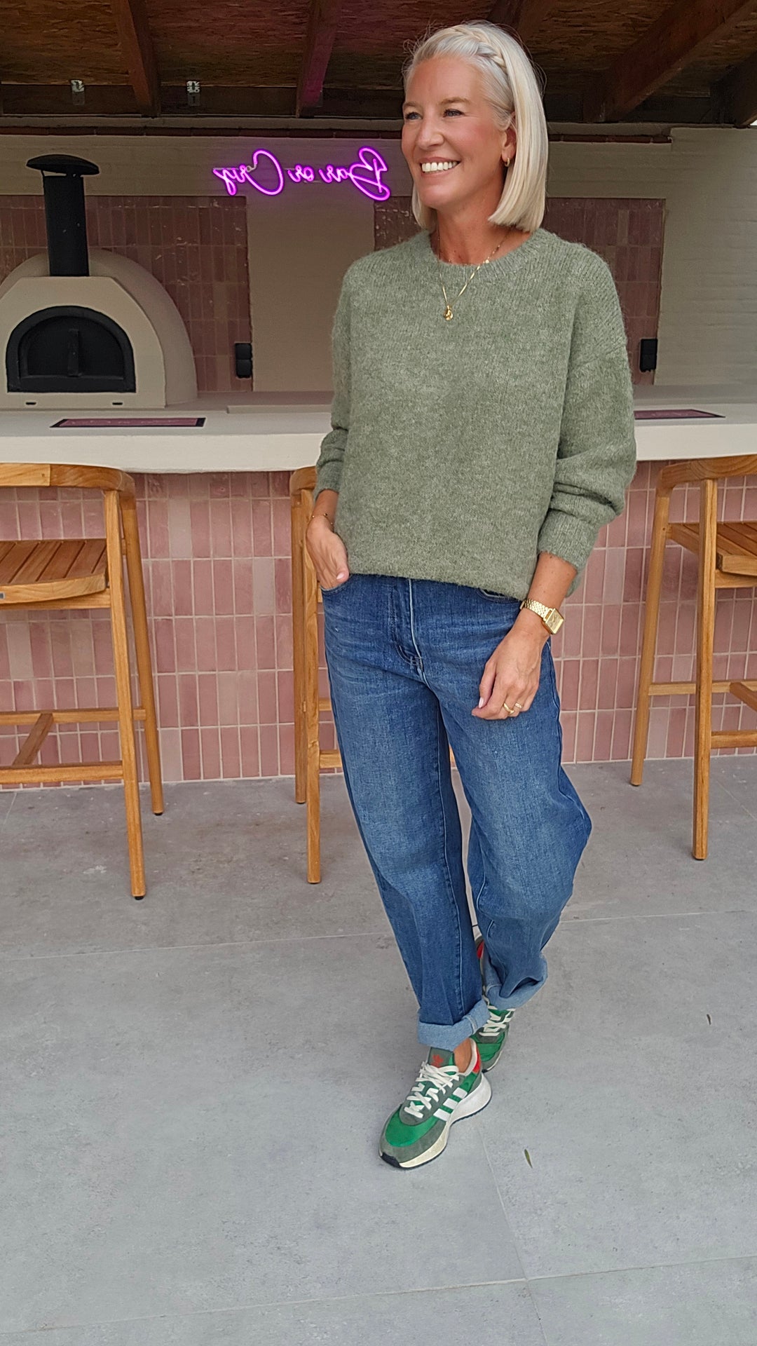 BÉZIERS knit olive