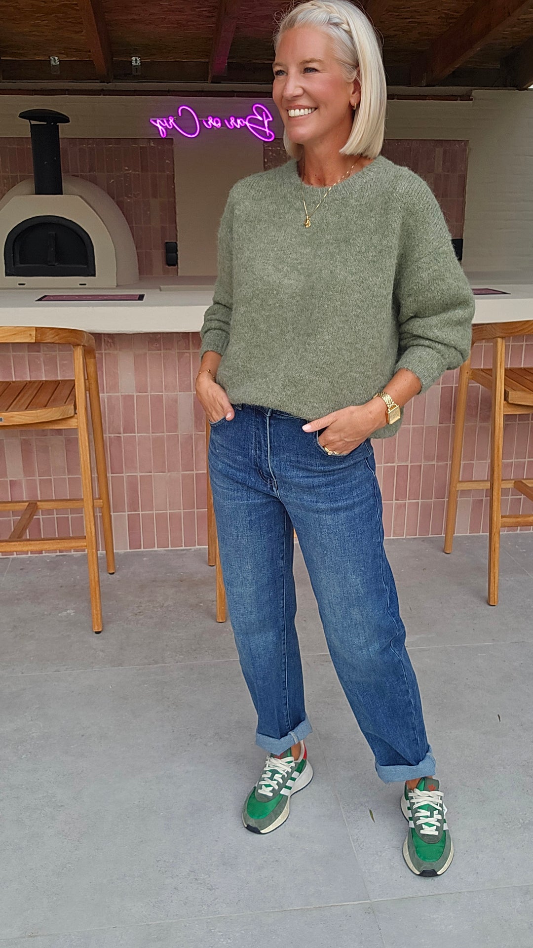 BÉZIERS knit olive