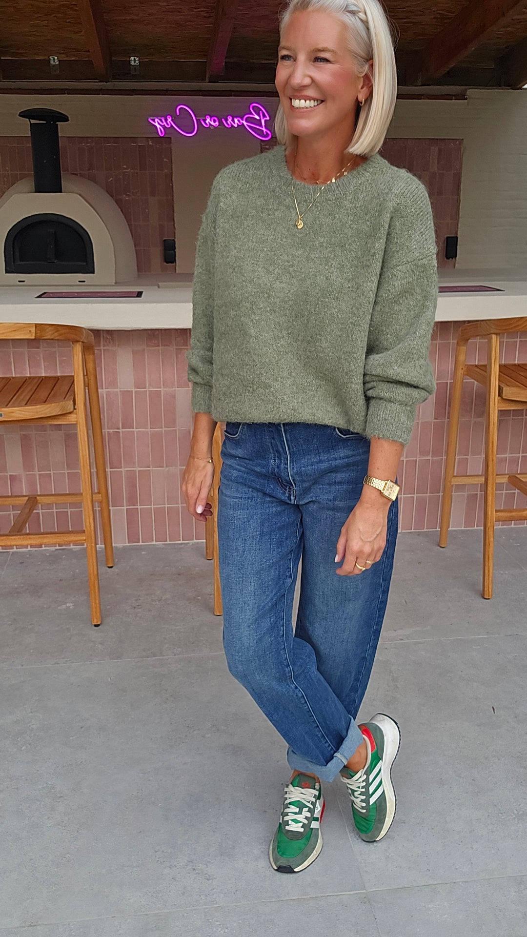 BÉZIERS knit olive