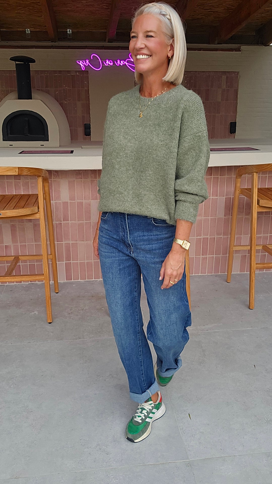 BÉZIERS knit olive