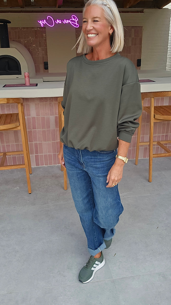 CATO sweatshirt khaki