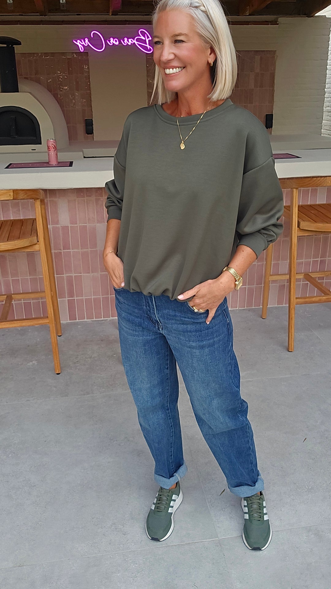 CATO sweatshirt khaki