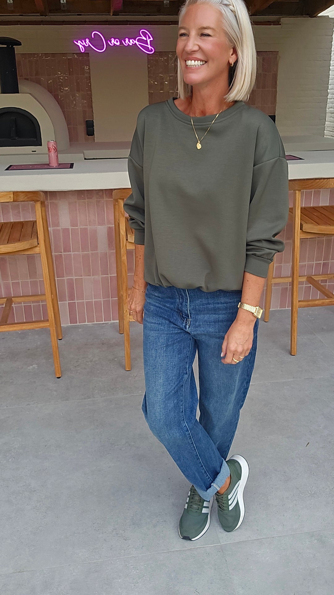 CATO sweatshirt khaki