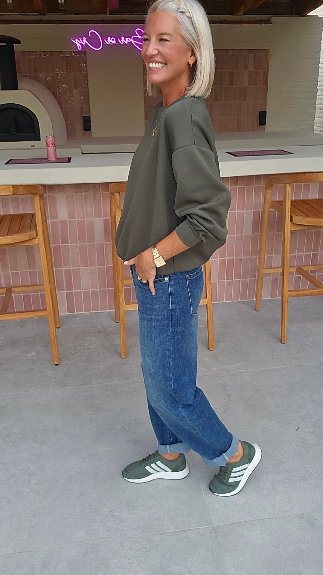 CATO sweatshirt khaki