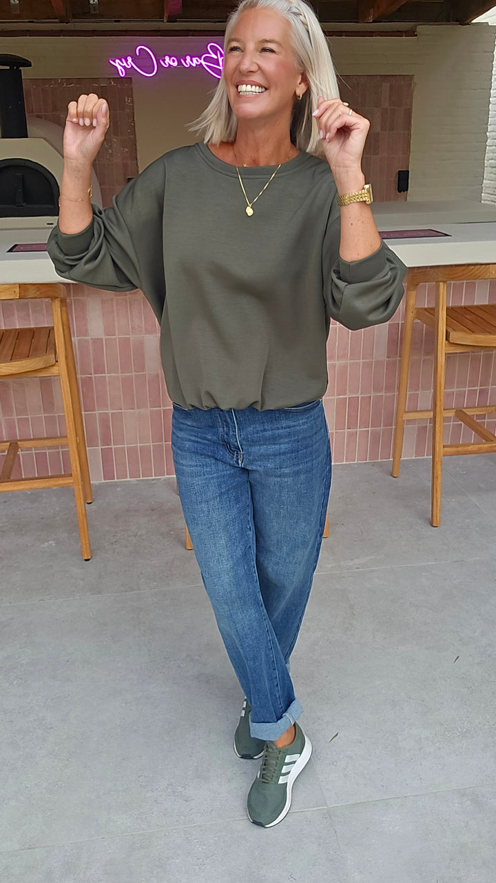 CATO sweatshirt khaki