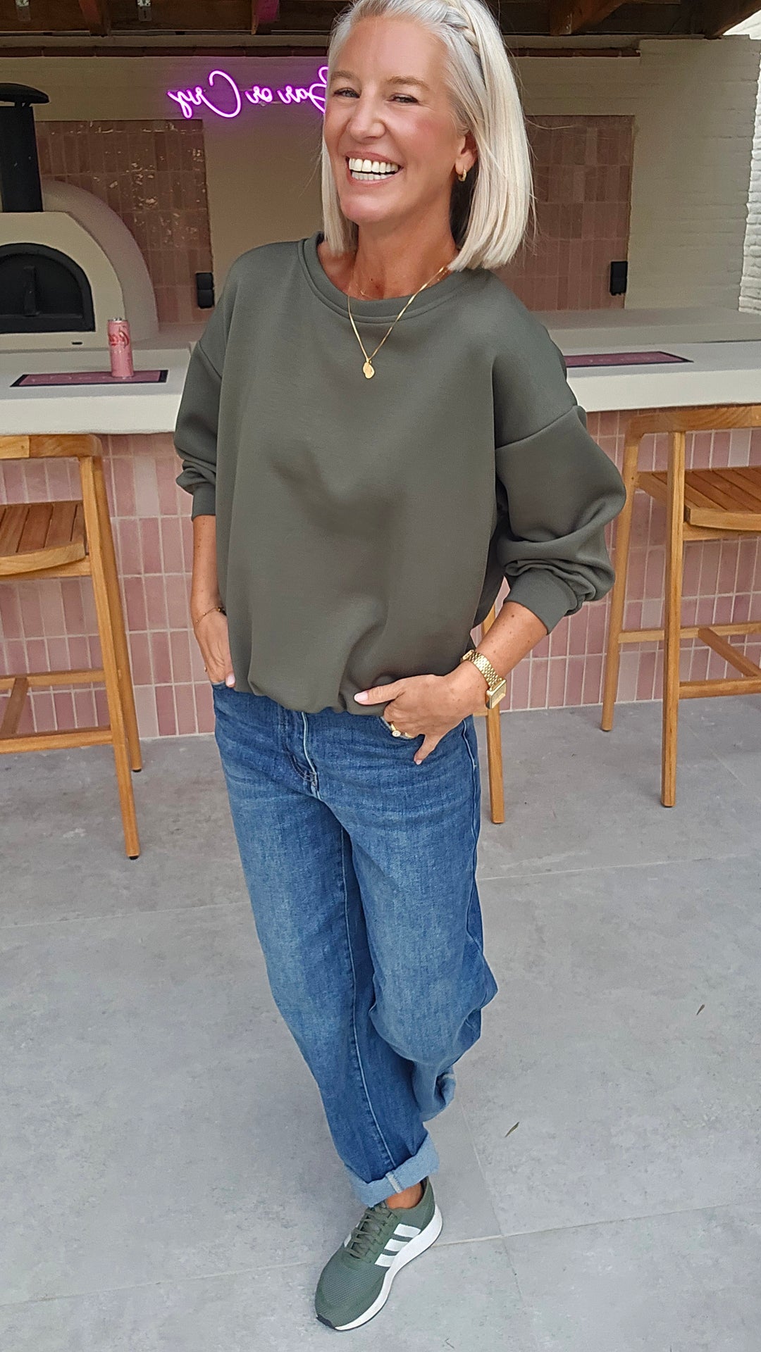 CATO sweatshirt khaki