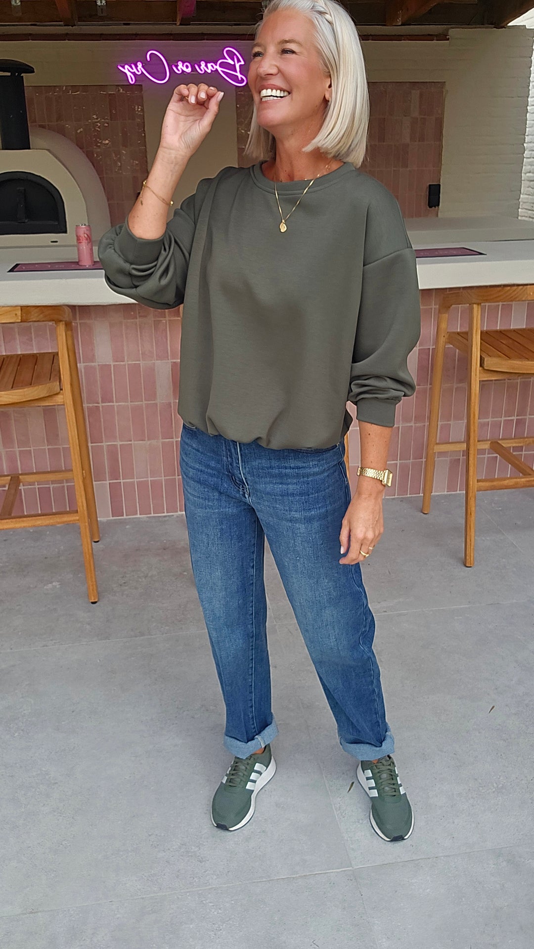 CATO sweatshirt khaki