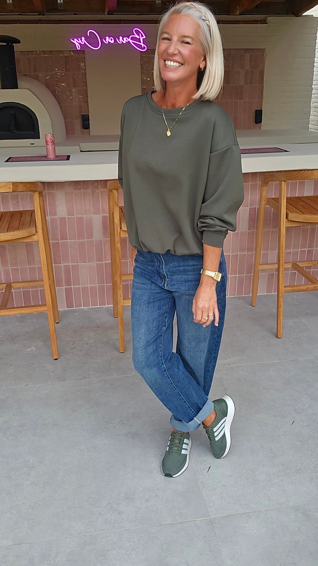 CATO sweatshirt khaki