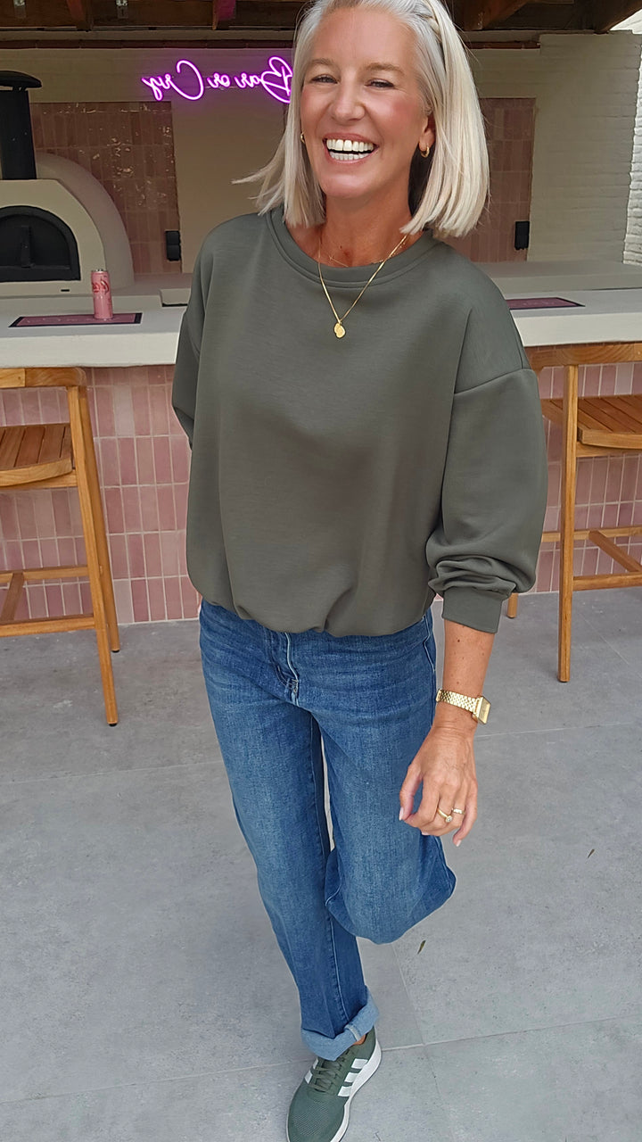 CATO sweatshirt khaki