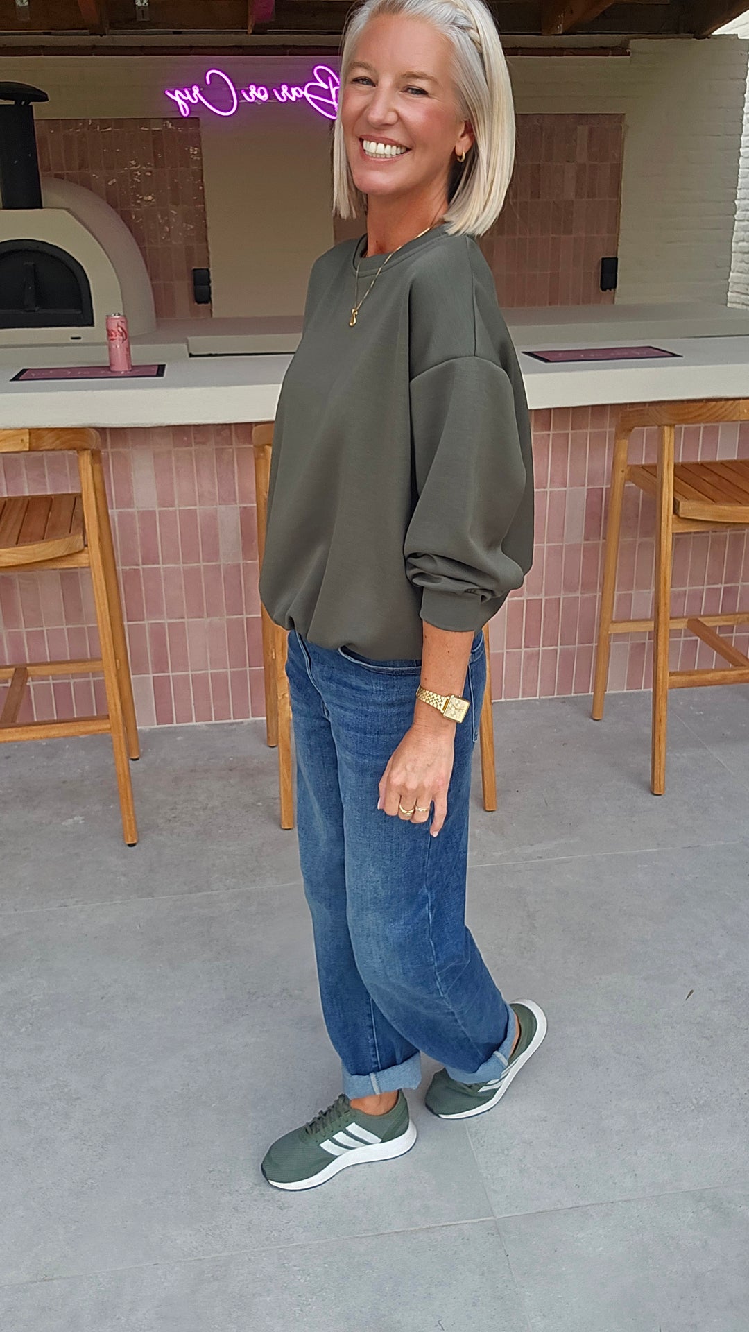 CATO sweatshirt khaki