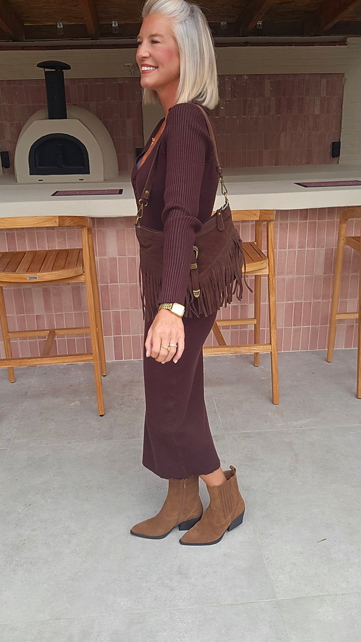 MOLA knit dress chocolat