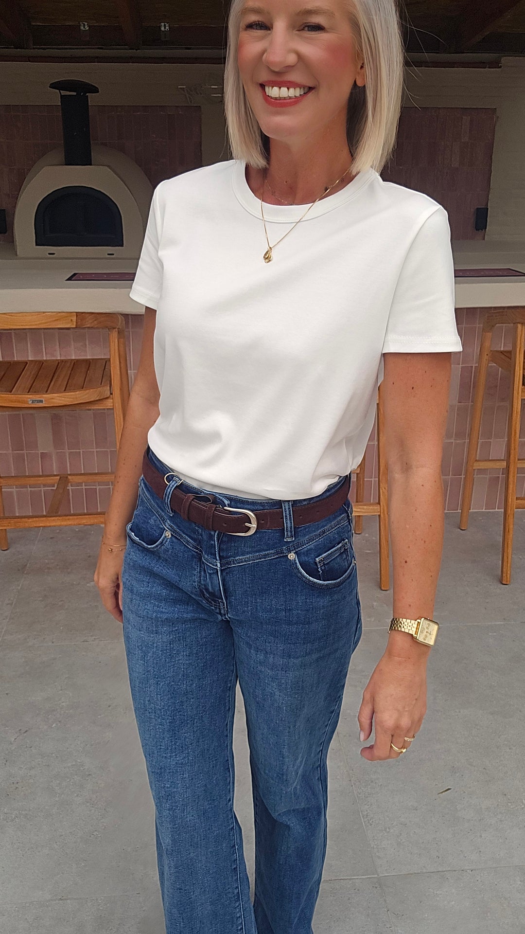 ELIF T-shirt white