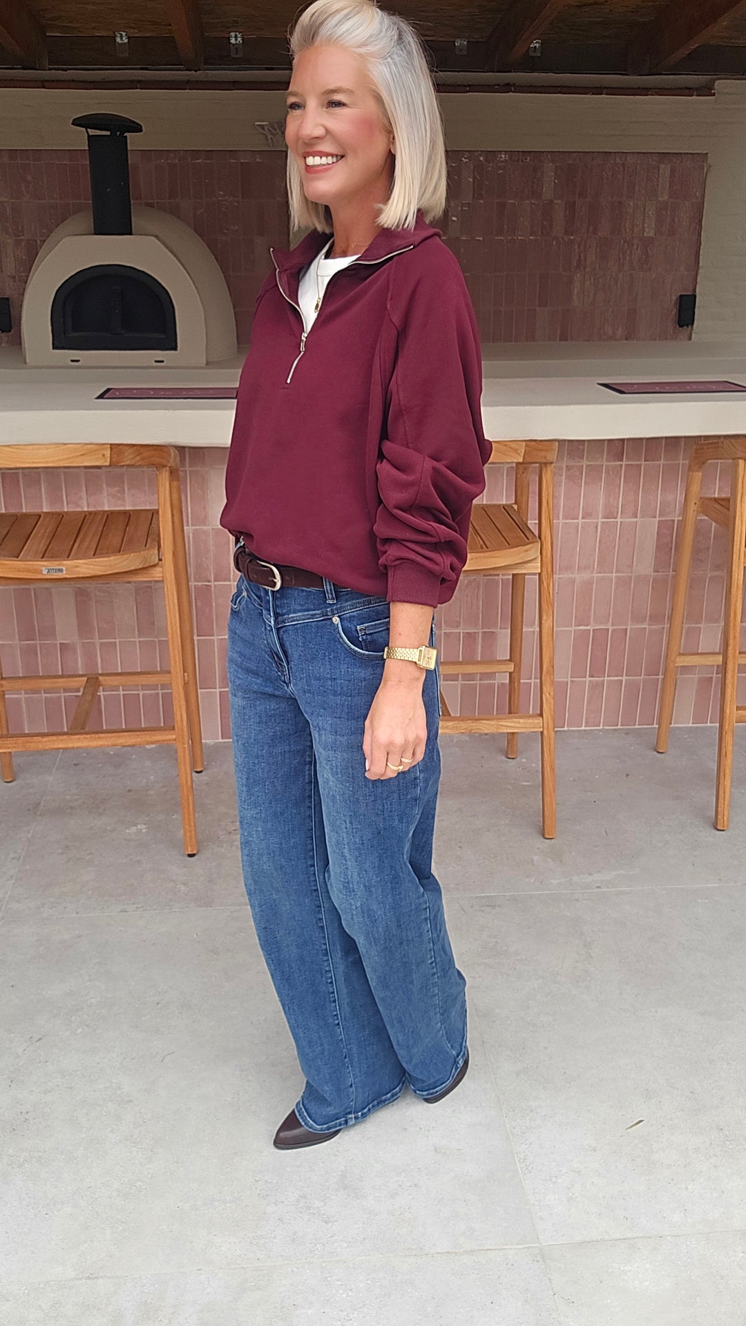 JINTE wide leg jeans