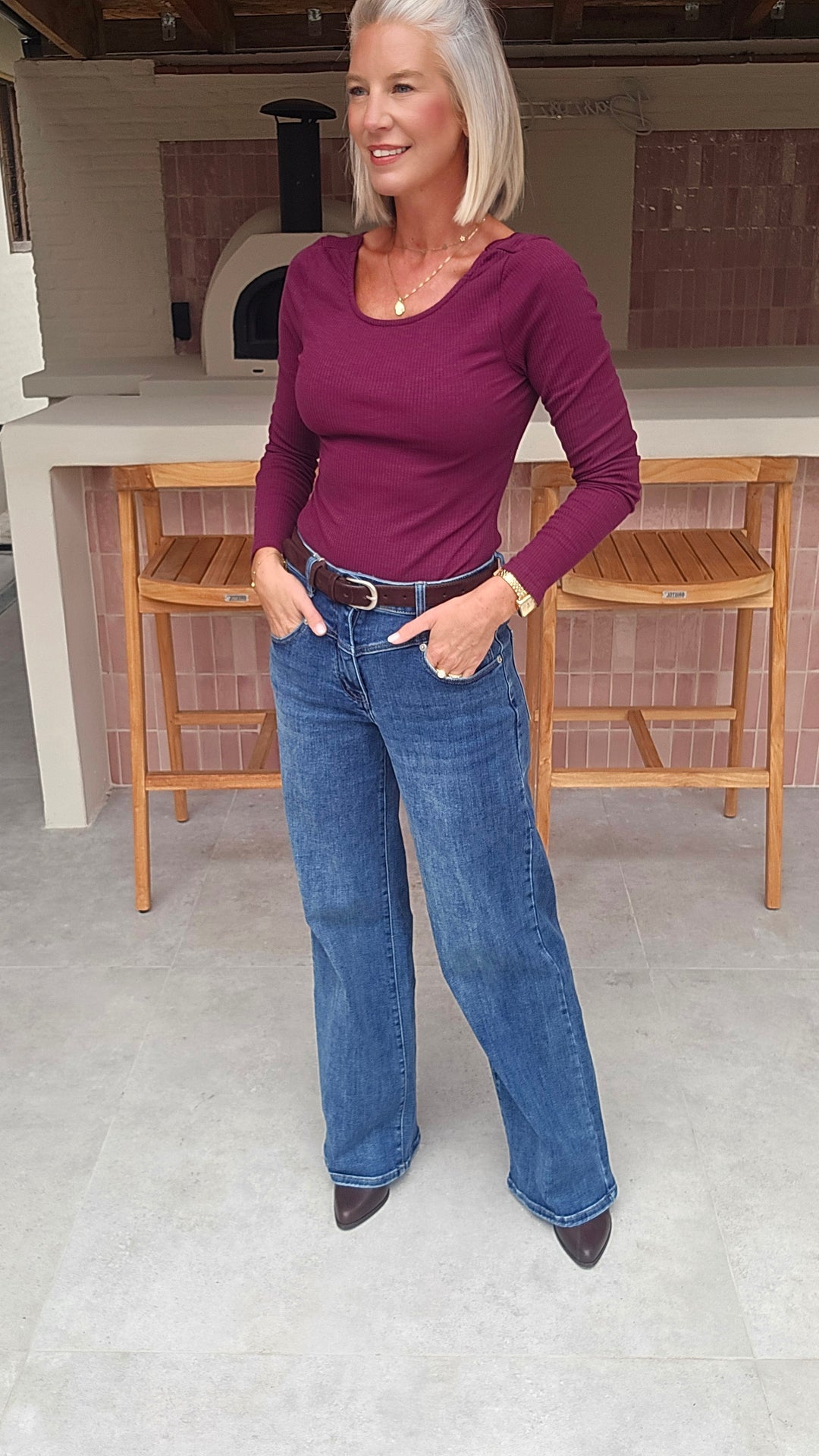 CARLIN body burgundy