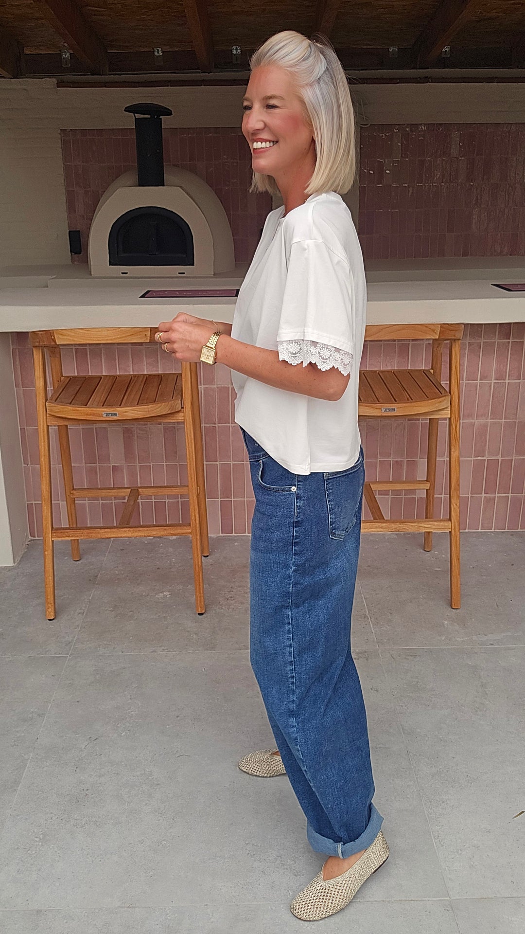 IRIS balloon jeans